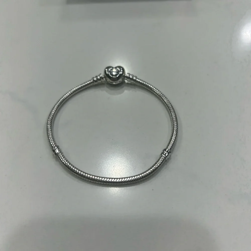 Pandora Silver Heart Charm Bracelet - Picture 3 of 5